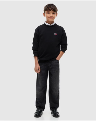 Tommy Hilfiger - Unisex Heritage Flag Crewneck Sweater - Kids
