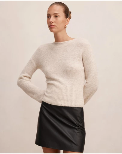 Forever New - Matilda Ballet Neck Sweater