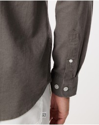 Staple Superior - Hamilton Linen Blend LS Shirt