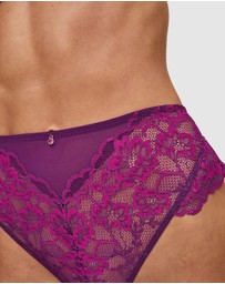 Ann Summers - Sexy Lace Two Tone High Waist Brazilian Briefs
