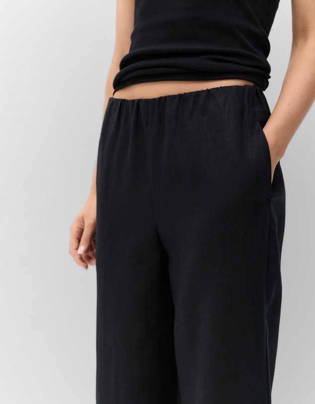 UNISON - Essential Linen Wide Leg Pant