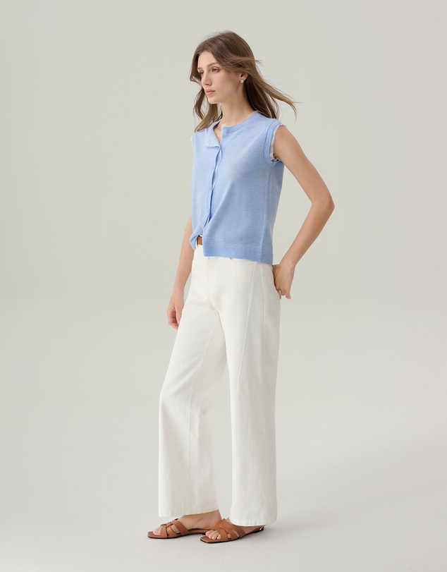 IDA+S - Etta Wool Silk Top