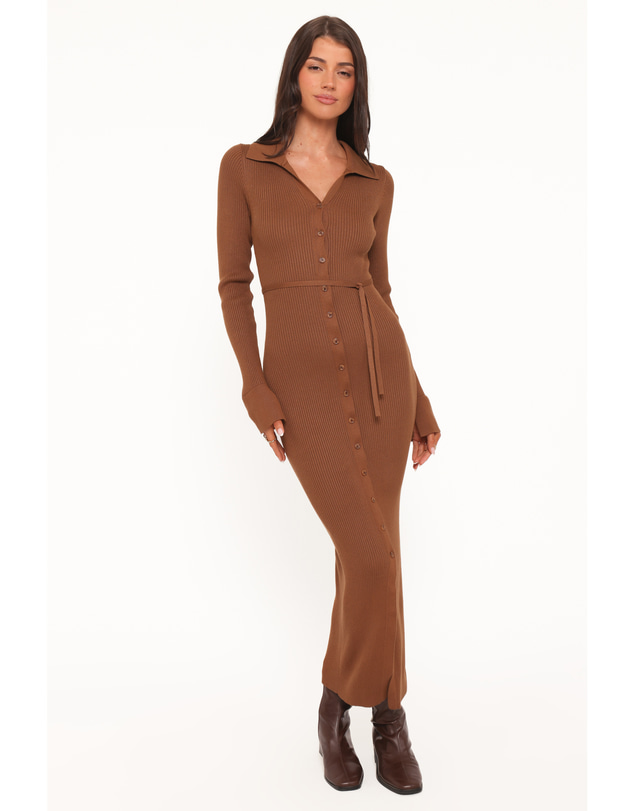 Petal & Pup - Kadi Maxi Dress - Brown