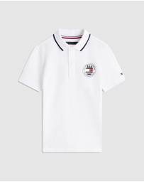 Tommy Hilfiger - Graphic Short Sleeve Polo - Kids