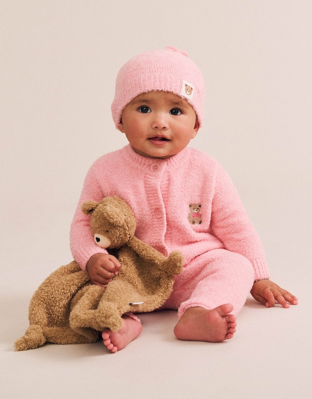 Huxbaby - My First Hux Apricot 4-Piece Boucle Set - Babies