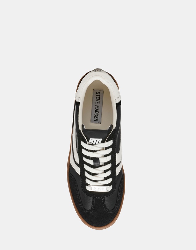Steve Madden - Off-Track Black Suede Sneakers