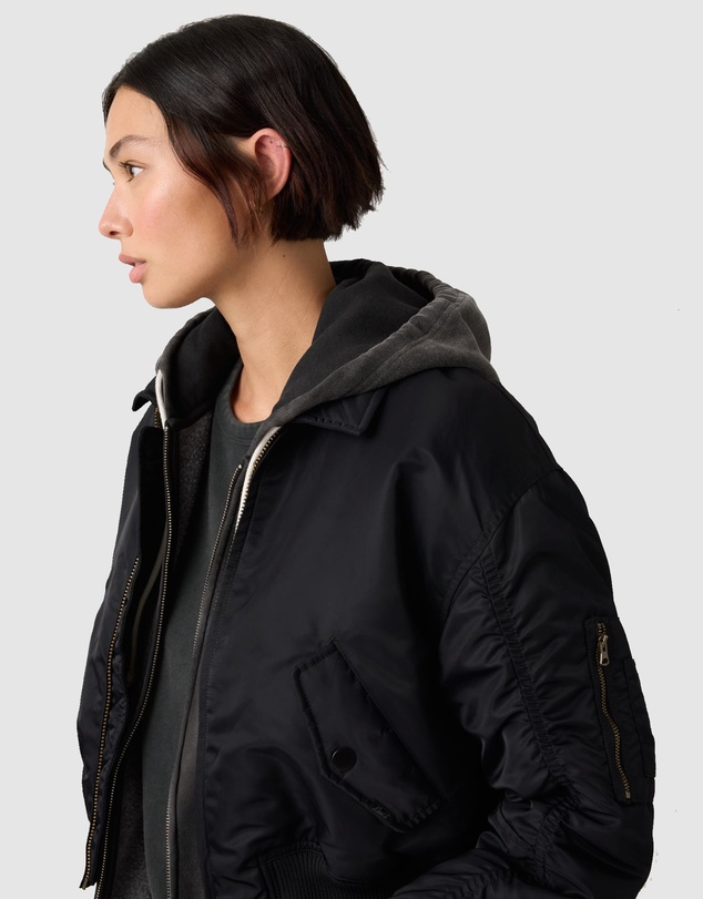 Levi's - Bowie Cropped Bomber Jacket