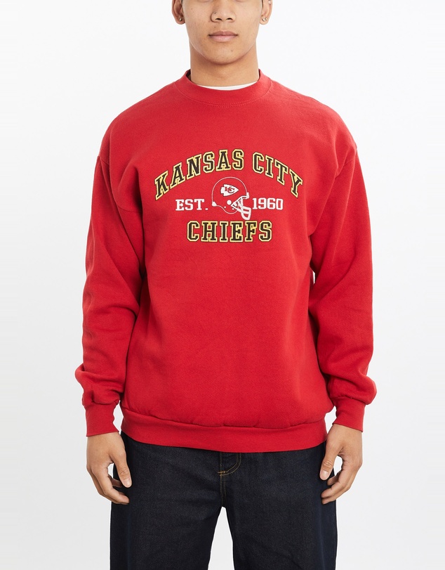 Vintage by The Real Deal - Pre Loved - Vintage 90s NFL Kansas City Chiefs Sweatshirt