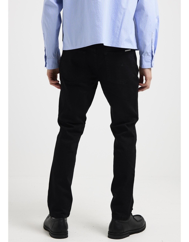 Black Noise White Rain - Brixton Straight Jeans