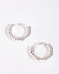 Lovisa - Sterling Silver Classic Huggie Earrings