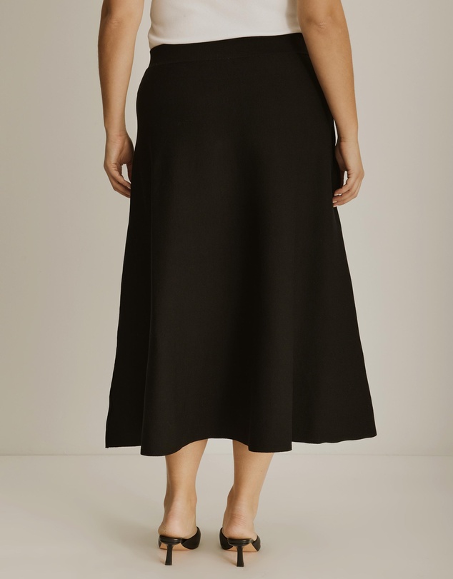 Atmos&Here Curvy - Mabel Midi Skirt