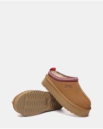 EVERAU - Australian Shepherd Ugg Tay Platform Cow Suede Upper House Shoes