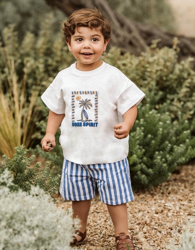 Fox & Finch - Stripe Shorts - Babies