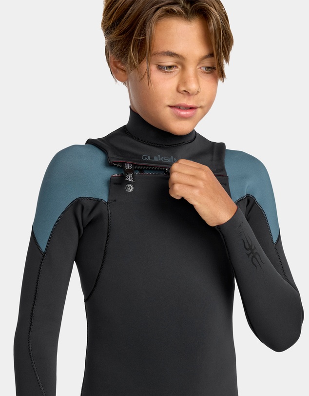 Quiksilver - Boys 8 to 16 3/2mm Mercury Chest Zip Wetsuit