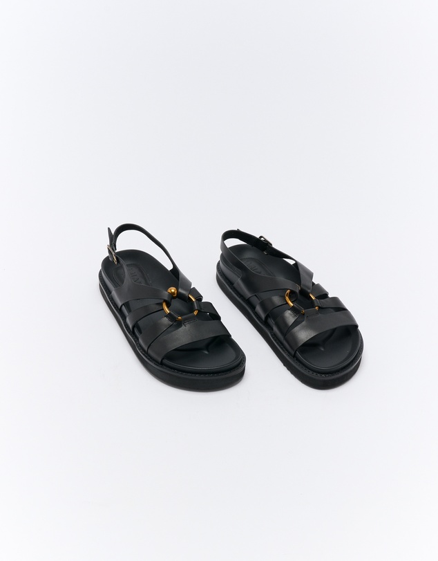 Walnut Melbourne - Dulce Leather Sandal
