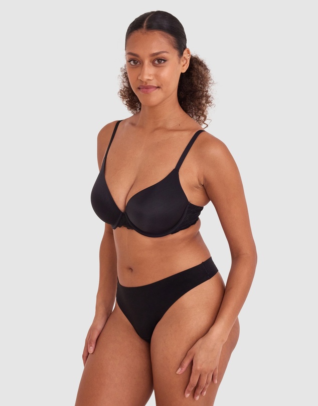 Bras N Things - Sexy Basics Lightly Lined Bra - Black