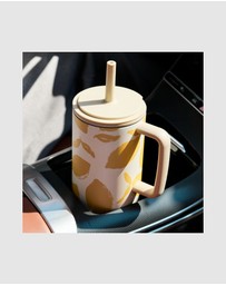 Burga - Burga Leakproof Tumbler 1.2L Insulated Lemon Tart