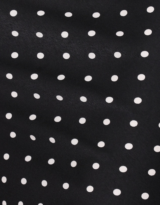Petal & Pup - Ailbhe Lace Skirt - Black Polka Dot