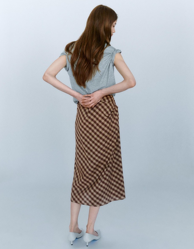 M.N.G - Vichy Skirt