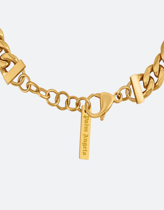 Palm Angels - Gero GP Crystal Curbchain Bracelet