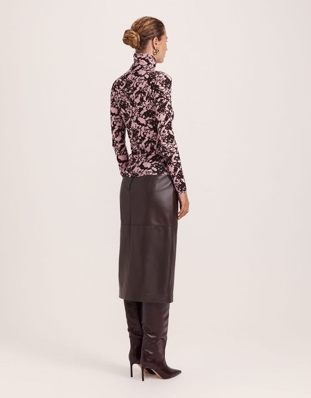 SABA - Truffle Wool Long Sleeve Top
