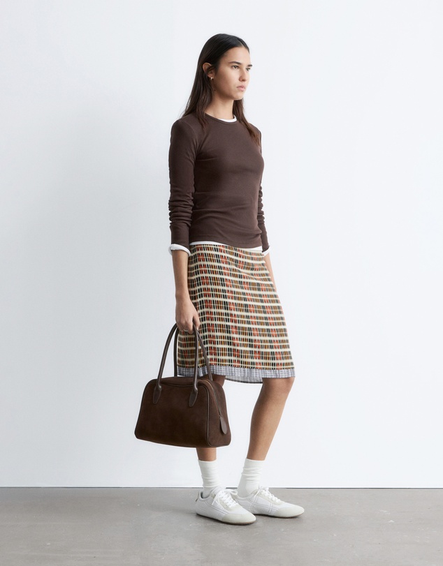 & Other Stories - Ribbed LS Top