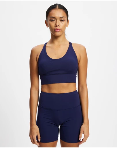 Lorna Jane - Lotus Longline Bra - ICONIC EXCLUSIVE