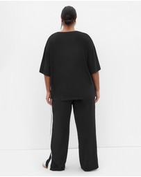 City Chic - Oversized NY Tee