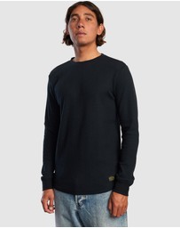 RVCA - Day Shift Long Sleeve Thermal Shirt
