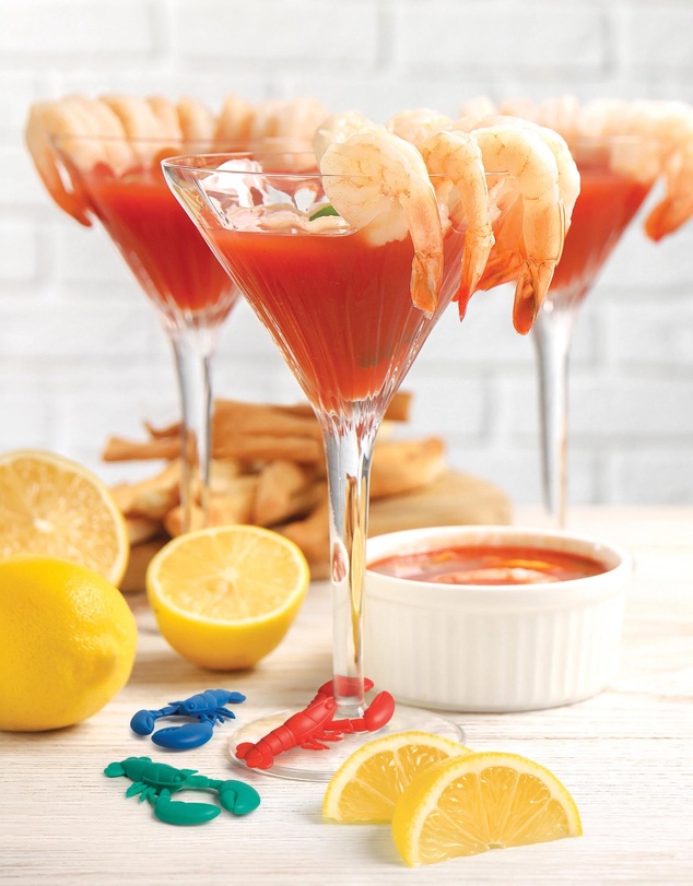 FRED - Party Pinchers-Drink Markers-Set of 6