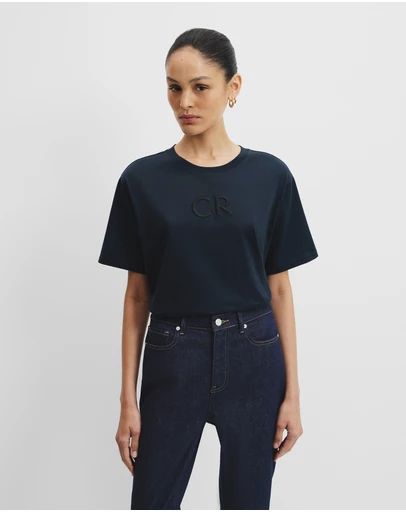 Country Road - Australian Cotton Cr Logo T-shirt