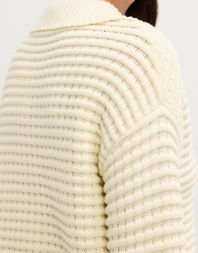 The Fated - Ellie Half Zip Knit Jumper