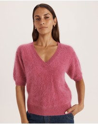 SABA - Wynter Wool Cashmere V Neck Knit
