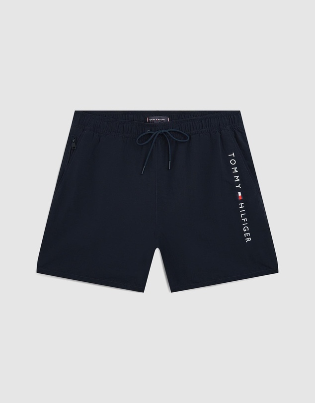 Tommy Hilfiger - Original Logo Mid Length Swim Shorts
