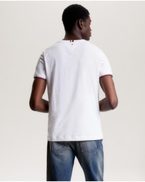 Tommy Hilfiger - Tommy Logo Tipped Tee