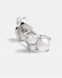 By Charlotte - Love in Stillness Pearl Stud Earrings