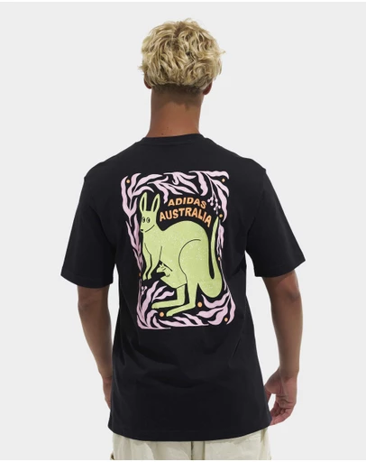 adidas Sportswear - KANGAROO AUSTRALIA GRAPHIC TEE Mens