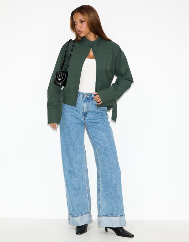 Dazie - Emery Funnel Neck Jacket