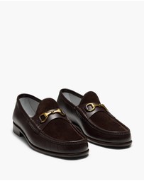 Aquila - Argyle Horse bit Loafers