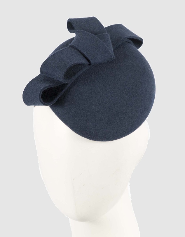 Max Alexander - Winter Felt Pillbox with Bow