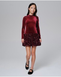 Bardot Junior - Andi Mini Bubble Dress - Kids-Teens