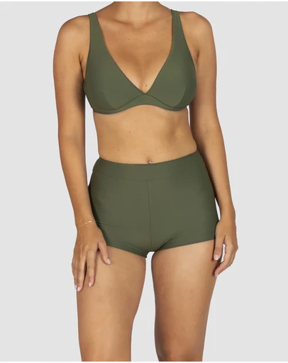 Baku Swimwear - Rococco High Waist Boyleg Bikini Bottom