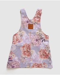WITH LOVE FOR KIDS - Hazel Denim Pinafore Dress - Babies - Kids