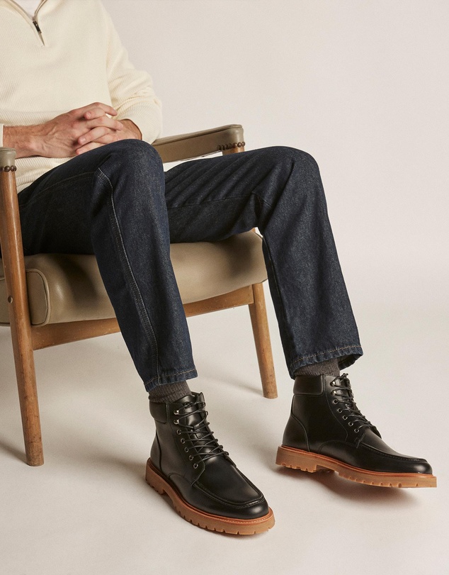 Aquila - Logger Lace-Up Boots
