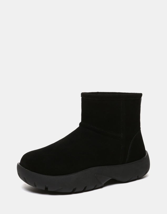 EVERAU - Australian Shepherd Ugg Salma Mini Cow Suede Upper UGG Boots