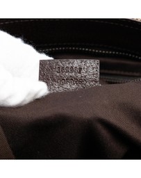 Pre-Loved by Azura Reborn - Pre-Loved GG Canvas Web Double Pocket Crossbody