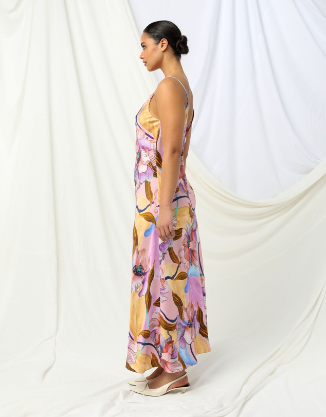 KACHEL - Indi Slip Maxi Dress