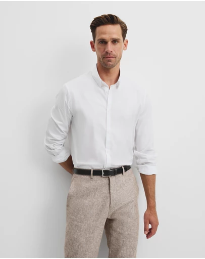 Country Road - Slim Fit Stretch Cotton Shirt