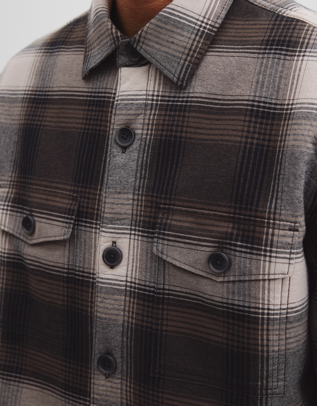 Country Road - Check Sherpa Jacket