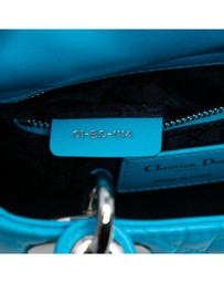 Pre-Loved by Azura Reborn - Pre-Loved Mini Lambskin Cannage Lady Dior